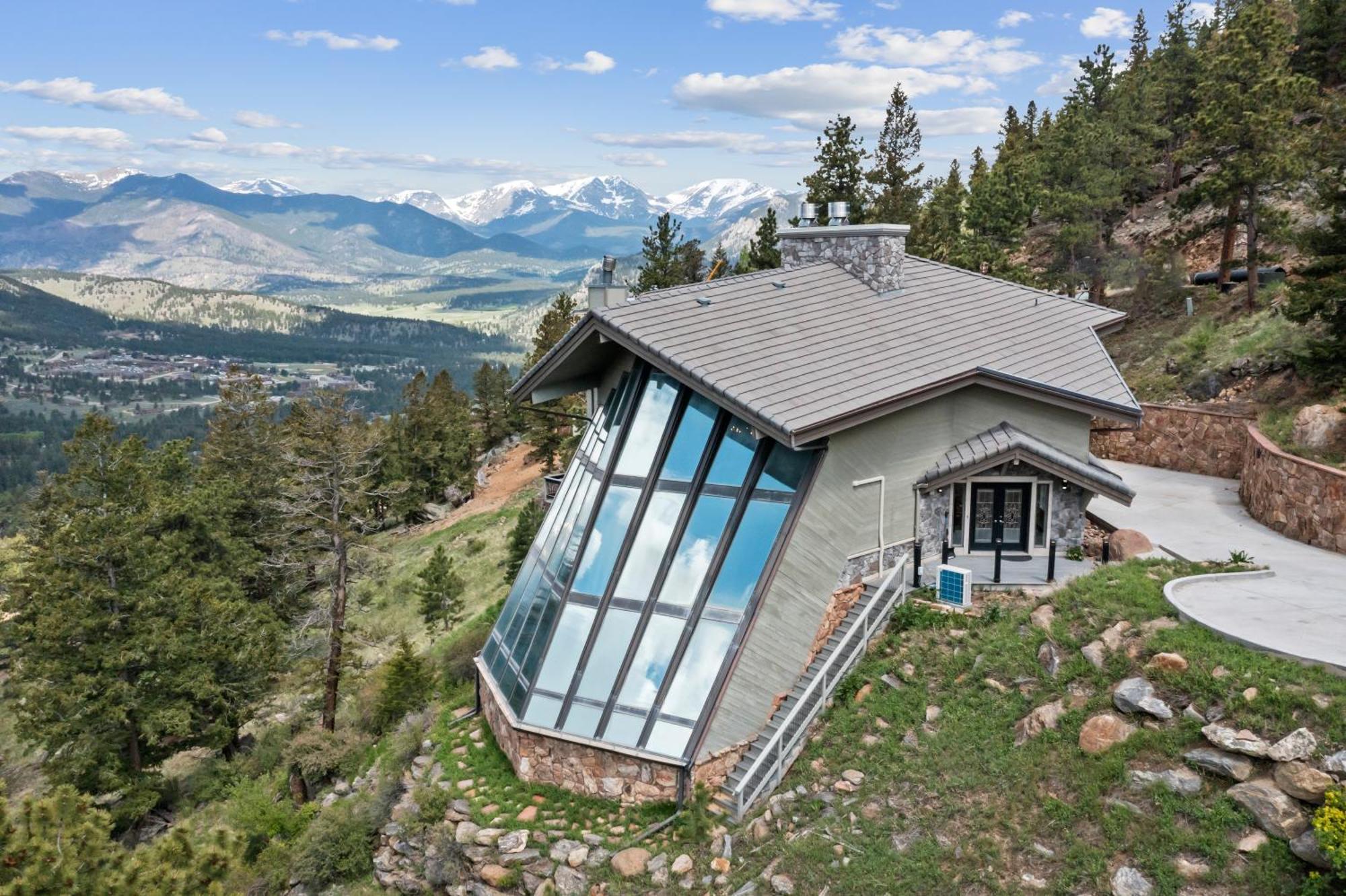 Casa De Cristal-Epic Views-Hottub-Sauna-Sleeps 10-Luxury Linens-Stocked Kitchen Estes Park Buitenkant foto
